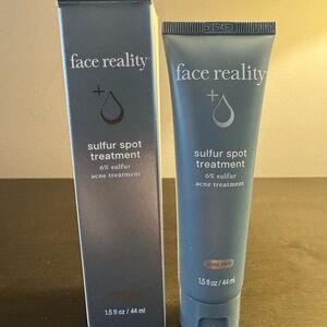 Face Reality Sulfur Spot Treatment Full Size 1.5 oz 44 ml NIB
